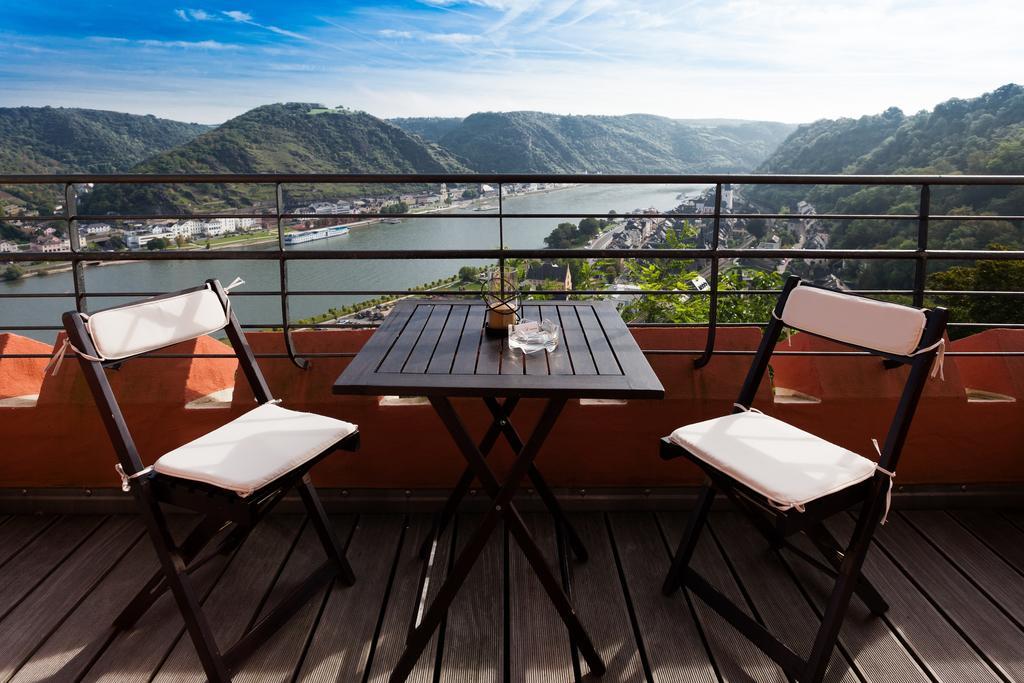 Hotel Schloss Rheinfels 잔크트고아르 외부 사진