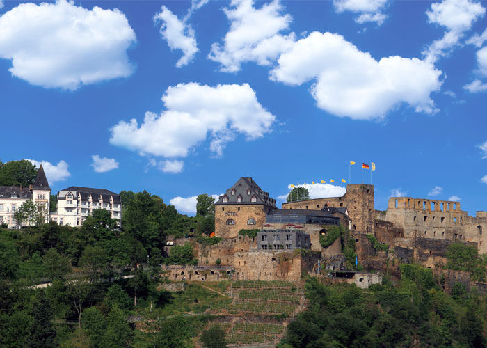 Hotel Schloss Rheinfels 잔크트고아르 외부 사진